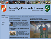 Tablet Screenshot of ff-laussa.at